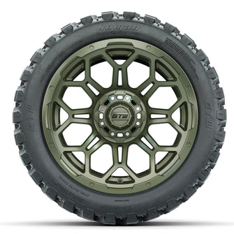 Set of (4) 14 in GTW Bravo Wheels with 23x10-14 GTW Nomad All-Terrain Tires Lakeside Buggies Parts and Accessories