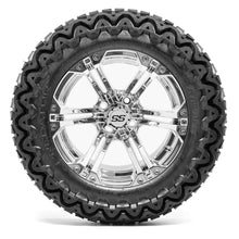 Lakeside Buggies 14” GTW Specter Chrome Wheels with 23” Predator A/T Tires – Set of 4- A19-394 GTW Tire & Wheel Combos