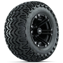 Set of (4) 12 in GTW Specter Wheels with 23x10.5-12 GTW Predator All-Terrain Tires Lakeside Buggies Parts and Accessories