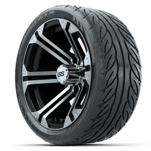 Set of (4) 14 in GTW Specter Wheels with 205/40-R14 Fusion GTR Street Tires Lakeside Buggies Parts and Accessories