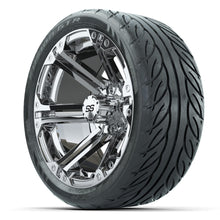 Set of (4) 14 in GTW Specter Wheels with 205/40-R14 Fusion GTR Street Tires Lakeside Buggies Parts and Accessories