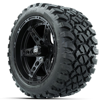 Set of (4) 14 in GTW Dominator Wheels with 23x10-14 GTW Nomad All-Terrain Tires Lakeside Buggies Parts and Accessories