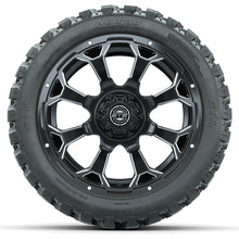 Set of (4) 14 in GTW Raven Wheels with 23x10-14 GTW Nomad All-Terrain Tires Lakeside Buggies Parts and Accessories