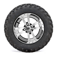 Lakeside Buggies 12” GTW Storm Trooper Black and Machined Wheels with 22” Sahara Classic A/T – Set of 4- A19-352 GTW Tire & Wheel Combos