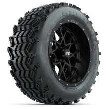 Set of (4) 14 in GTW Vortex Wheels with 23x10-14 Sahara Classic All-Terrain Tires Lakeside Buggies Parts and Accessories