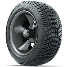 Set of (4) 12 in GTW Godfather Wheels with 215/40-12 Excel Classic Street Tires Lakeside Buggies Parts and Accessories