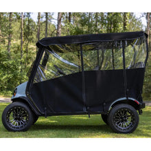 RedDot EZGO Liberty 4-Passenger AllGuard Black 3-Sided Over-the-Top Enclosure Lakeside Buggies