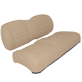 Lakeside Buggies E-Z-GO TXT Premium OEM Style Front Replacement Light Beige Seat Assemblies- 10-505-BR06 GTW Premium seat cushions and covers