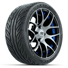 Set of (4) 14 in GTW Pursuit Wheels with 205/40-R14 Fusion GTR Street Tires Lakeside Buggies Parts and Accessories