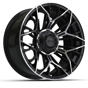 15&Prime; GTW&reg; Stellar Black with Machined Accents Wheel PN# 19-328