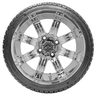 Lakeside Buggies GTW 14” Tempest Wheels on Lo-Profile Fusion Tires – Set of 4- A19-163 GTW Tire & Wheel Combos