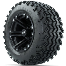 Set of (4) 12 in GTW Specter Wheels with 22x11-12 Sahara Classic All-Terrain Tires Lakeside Buggies Parts and Accessories