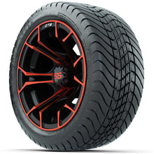 Set of (4) 12 in GTW Spyder Wheels with 215/35-12 GTW Mamba Street Tires Lakeside Buggies Parts and Accessories