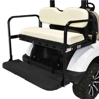 GTW® MACH3 Rear Flip Seat for EZGO TXT - White (Years 1994.5-Up) Lakeside Buggies