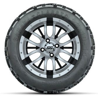 Set of (4) 14 in GTW Diesel Wheels with 23x10-14 Sahara Classic All-Terrain Tires Lakeside Buggies Parts and Accessories