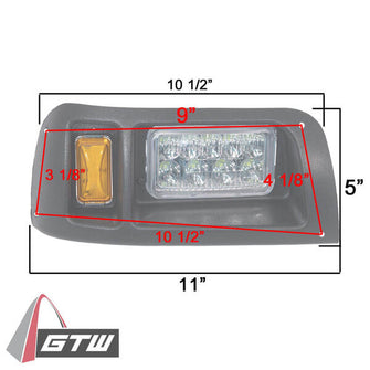 Lakeside Buggies GTW® Adjustable LED Light Kit – For Yamaha G22 (Years 2003-2007)- 02-121 GTW Light kits