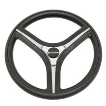 Lakeside Buggies Gussi Italia® Brenta Black/Silver Steering Wheel Club Car Precedent (Years 2004-Up)- 06-135 Gussi Steering accessories