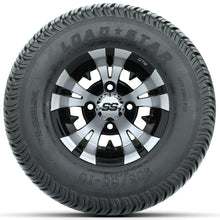 Set of (4) 10 in GTW Vampire Wheels with 205/65-10 Kenda Load Star Tires Lakeside Buggies Parts and Accessories