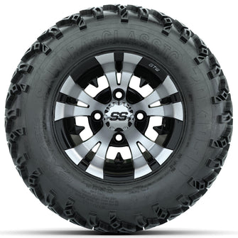 Set of (4) 10 in GTW Vampire Wheels with 20x10-10 Sahara Classic All Terrain Tires Lakeside Buggies Parts and Accessories