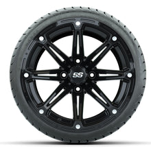 Set of (4) 14 in GTW Element Wheels with 225/30-14 Mamba Street Tires Lakeside Buggies Parts and Accessories