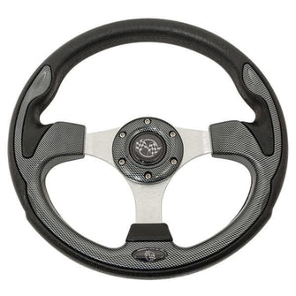 Lakeside Buggies Carbon Fiber Rally Steering Wheel- 56911 GTW Steering accessories