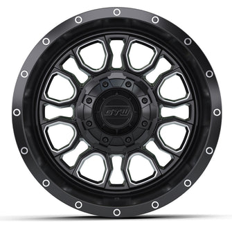 12” GTW Volt Black & Machined Wheel PN# 19-334