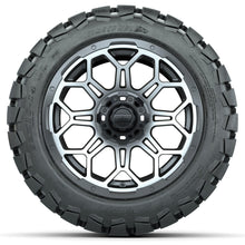 Set of (4) 14 in GTW Bravo Wheels with 22x10-14 GTW Timberwolf All-Terrain Tires Lakeside Buggies Parts and Accessories