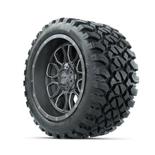 Set of (4) 14 in GTW® Volt Gunmetal Wheels with 23x10-R14 Nomad All-Terrain Tires Lakeside Buggies Parts and Accessories