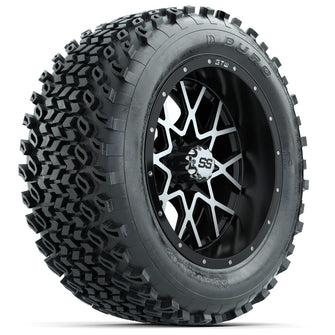 Set of (4) 14 in GTW Vortex Wheels with 23x10-14 Duro Desert All-Terrain Tires Lakeside Buggies Parts and Accessories