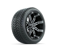 14” GTW Tempest Black and Machined Wheels with GTW Mamba Street Tires – Set of 4 GTW Parts and Accessories