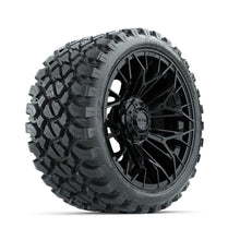 Set of (4) 15 in GTW® Stellar Black Wheels with 23x10-R15 Nomad All-Terrain Tires Lakeside Buggies Parts and Accessories