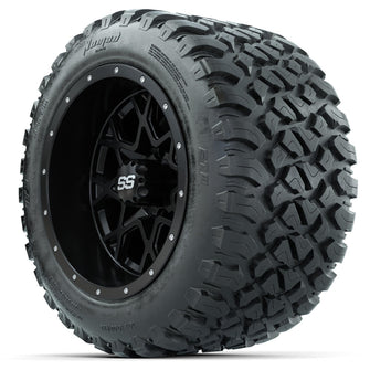 Set of (4) 12 in GTW Vortex Wheels with 20x10-R12 GTW Nomad All-Terrain Tires Lakeside Buggies Parts and Accessories