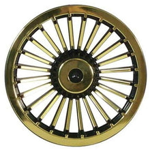 8 Black & Gold Turbine Wheel Cover PN# 4648 Lakeside Buggies Direct 