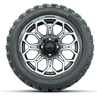 Set of (4) 14 in GTW Bravo Wheels with 23x10-14 GTW Nomad All-Terrain Tires Lakeside Buggies Parts and Accessories