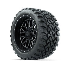 Set of (4) 14 in GTW® Helix Machined & Black Wheels with 23x10-R14 Nomad All-Terrain Tires Lakeside Buggies Parts and Accessories