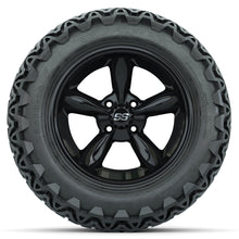 Set of (4) 14 in GTW Godfather Wheels with 23x10-14 GTW Predator All-Terrain Tires Lakeside Buggies Parts and Accessories