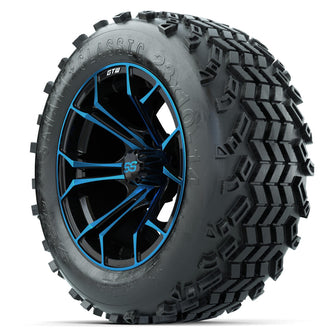 Set of (4) 14 in GTW Spyder Wheels with 23x10-14 Sahara Classic All-Terrain Tires Lakeside Buggies Parts and Accessories