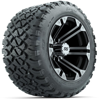 Set of (4) 12 in GTW Specter Wheels with 20x10-R12 GTW Nomad All-Terrain Tires Lakeside Buggies Parts and Accessories