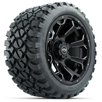 Set of (4) 14 in GTW Raven Wheels with 23x10-14 GTW Nomad All-Terrain Tires Lakeside Buggies Parts and Accessories