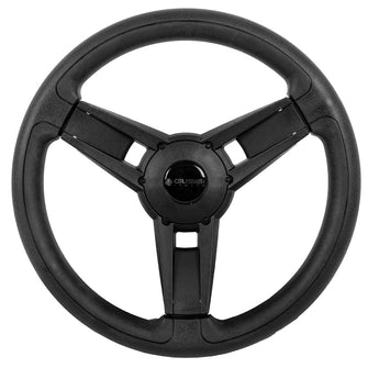 Gussi Italia® Giazza Black Steering Wheel Compatible with ICON Golf Car Models & AEV Golf Car Models Gussi Shop By Make