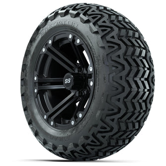 Set of (4) 14 in GTW Specter Wheels with 23x10-14 GTW Predator All-Terrain Tires Lakeside Buggies Parts and Accessories