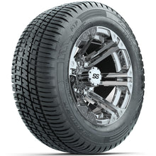 Set of (4) 12 in GTW Specter Wheels with 215/50-R12 Fusion S/R Street Tires Lakeside Buggies Parts and Accessories