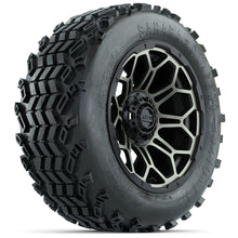 Set of (4) 14 in GTW Bravo Wheels with 23x10-14 Sahara Classic All-Terrain Tires Lakeside Buggies Parts and Accessories