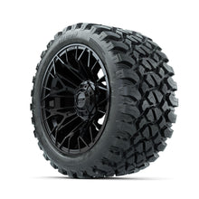 Set of (4) 14 in GTW® Stellar Black Wheels with 23x10-R14 Nomad All-Terrain Tires Lakeside Buggies Parts and Accessories