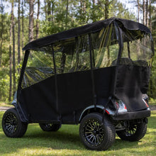 RedDot EZGO Liberty 4-Passenger AllGuard Black 3-Sided Over-the-Top Enclosure Lakeside Buggies