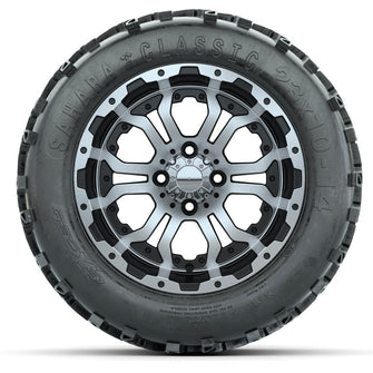 Set of (4) 14 in GTW Omega Wheels with 23x10-14 Sahara Classic All-Terrain Tires Lakeside Buggies Parts and Accessories