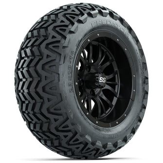 Set of (4) 14 in GTW Diesel Wheels with 23x10-14 GTW Predator All-Terrain Tires Lakeside Buggies Parts and Accessories