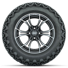 Set of (4) 14 in GTW Spyder Wheels with 23x10-14 GTW Predator All-Terrain Tires Lakeside Buggies Parts and Accessories