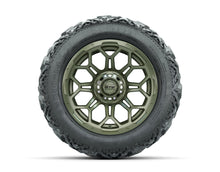 14” GTW Bravo Matte Recon Green Wheels with 23” Barrage Mud Tires – Set of 4 GTW Parts and Accessories