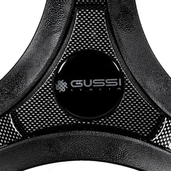 Gussi Italia® Brenta Black/Carbon Fiber Steering Wheel (Models Yamaha G16-Drive2) Lakeside Buggies